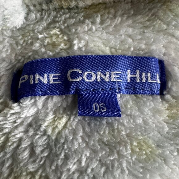 Like new PINE CONE HILL Animal Print (White, Yellow, Gray/Blue) Robe One Size - Picture 5 of 8